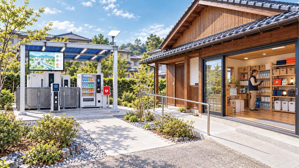 住居・施設モデルの設置イメージ