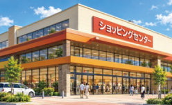 ショッピングセンターのイメージ